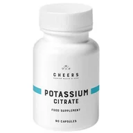 Witaminy i minerały - CHEERS Potassium Citrate Suplement Diety 90 Kapsułek - miniaturka - grafika 1