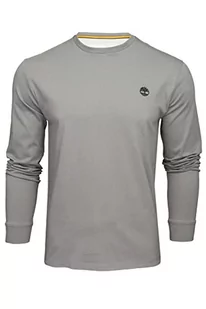 Timberland Ls Dnstn Rv Crew Slim męska bluza męska, CASTLEROCK, S - Bluzy męskie - miniaturka - grafika 1