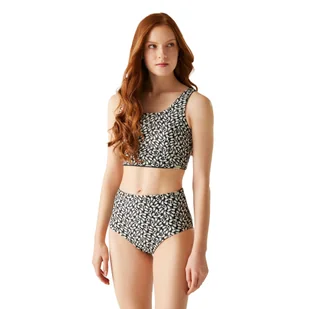 Bikini Damskie Orla Kiely Jasmine Flower Reversible Bikini - Stroje kąpielowe - miniaturka - grafika 1