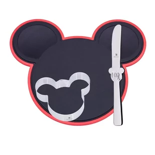 WMF Disney Mickey Mouse deska do krojenia zestaw 3-częściowy deska do krojenia, stal nierdzewna 18/10, srebrny, 18 cm, 3-jednostek 1296416040 - Deski do krojenia - miniaturka - grafika 2