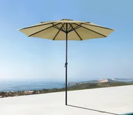 Parasole ogrodowe - Parasol ogrodowy MOOREA 3m Taupe - Focus Garden - miniaturka - grafika 1