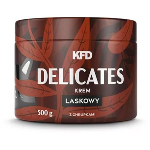 Kfd Delicates - Krem Laskowy (Kakaowo - Orzechowy) Z Chrupkami – 500 G - Witaminy i minerały dla sportowców - miniaturka - grafika 1