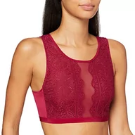 Biustonosze - Schiesser Damski biustonosz Bustier, Żurawina, 80 - miniaturka - grafika 1