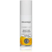 Maseczki do twarzy - Organique Pumpkin nawilżający krem maska Noc Happ - miniaturka - grafika 1