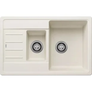 Zlewozmywak granitowy BLANCO Legra 6 S Compact Silgranit Delikatny biały 527087 - Zlewozmywaki - miniaturka - grafika 1