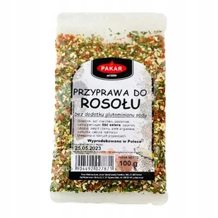 Przyprawa do rosołu Pakar 100g - Przyprawy i zioła sypkie - miniaturka - grafika 1