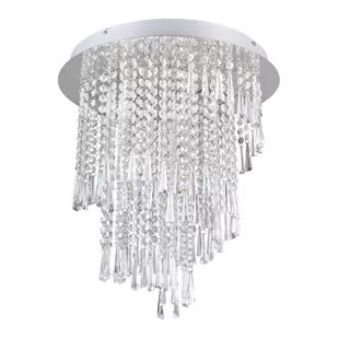 Lampa sufitowa LED w kolorze srebra ø 45 cm Pomp – Trio - Lampy sufitowe - miniaturka - grafika 1