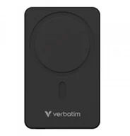 Powerbanki - Powerbank Verbatim Charge 'n' Go Essentials Magnetic Wireless 10000mAh USB-C PD 3.0 Black - miniaturka - grafika 1