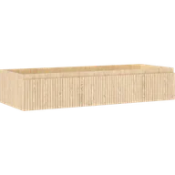 Szafki łazienkowe - Mexen Rivel szafka łazienkowa podumywalkowa 120 cm, 1 szuflada, ryflowana , dąb - 91A20-12023-1-BF81 - miniaturka - grafika 1