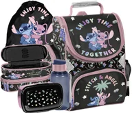 Zestawy szkolne - ZESTAW szkolny Tornister Disney Lilo i Stitch Angel 5 Elementów - miniaturka - grafika 1