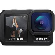 Kamery sportowe - Zewnętrzna kamera Niceboy VEGA X 8K Czarna - miniaturka - grafika 1