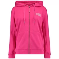 Bluzy damskie - O'Neill O'Neill Damska bluza z kapturem Fullzip Triple Stack Hoodie różowy Cabaret XS N06464 - miniaturka - grafika 1