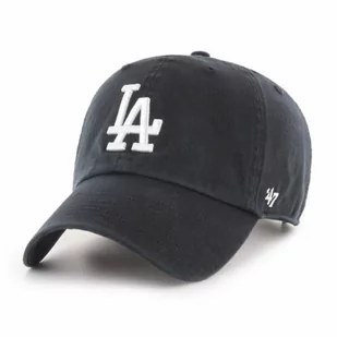 47 Brand, Czapka z daszkiem, MLB Los Angeles Dodgers Clean Up- B-RGW12GWS-BKJ - Czapki męskie - miniaturka - grafika 1