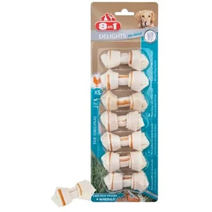8IN1 1 Delights Dental, Xs - 7 Sztuk, 84 G - Przysmaki dla psów - miniaturka - grafika 3