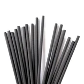 Pozostałe akcesoria barmańskie - Słomki eko czarne 23 cm 200 szt do wysokich szklanek - miniaturka - grafika 1