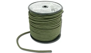 FOSCO - Linka elastyczna Bungee Cord - 6 mm - Zielony OD - 1 metr - Akcesoria turystyczne - miniaturka - grafika 1