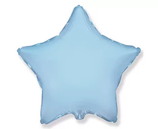 Amscan Balon foliowy Gwiazda Błękitna 46 cm 301500AB - Balony i akcesoria - miniaturka - grafika 1