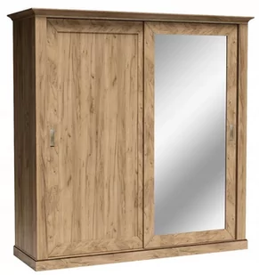 Szafa przesuwna z lustrem półkami ANTICA 211 - Szafy - miniaturka - grafika 1