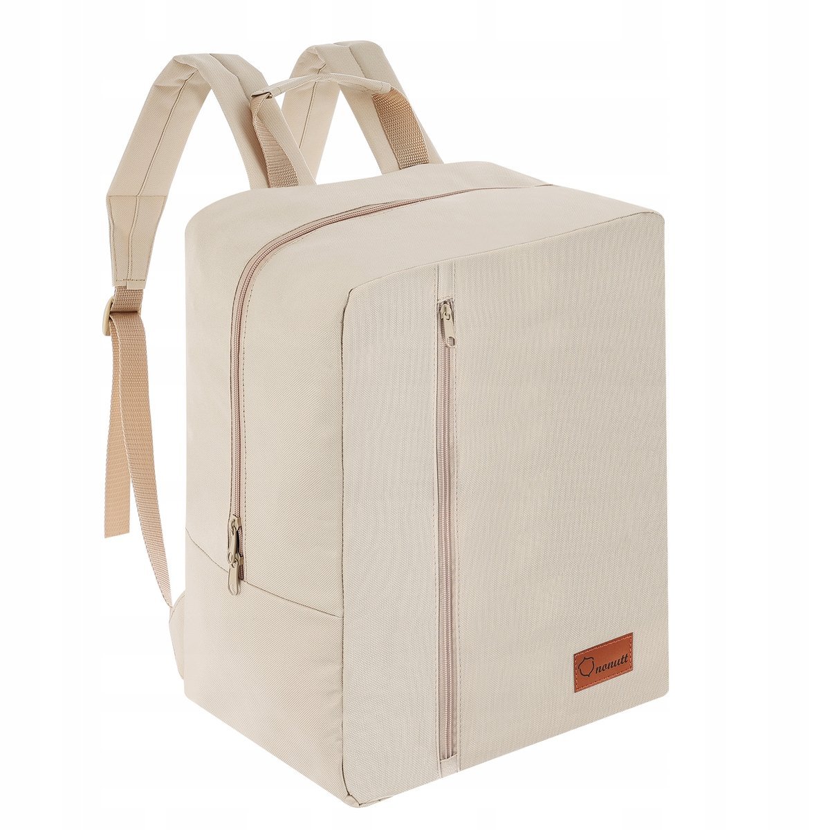 NONUTT PLECAK DO SAMOLOTU 40X20X25CM JEDEN PION BAGAŻ PODRĘCZNY BEŻOWY