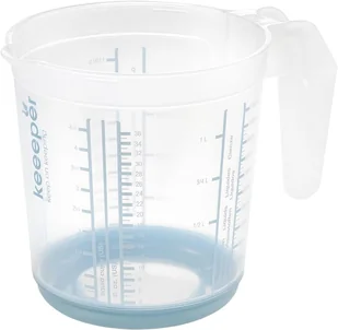 keeeper dzbanek z miarką "massimo" 1,0 l biały / nordic-blue - Dzbanki i imbryki - miniaturka - grafika 1