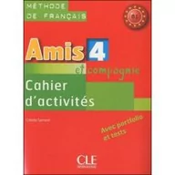 Książki do nauki języka francuskiego - Amis et compagne 4 ćwiczenia - miniaturka - grafika 1