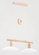 Lampy sufitowe - Alfa Lampa wisząca nowoczesna 2pł FLOP 60172 ALF60172 - miniaturka - grafika 1