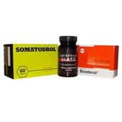Przedtreningówki - Mocny zestaw na masę Test Extreme Mass + Somatodrol + Biosterol - miniaturka - grafika 1