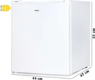 Lodówki - Primo PR114FR Biały - miniaturka - grafika 1