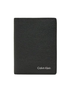 Calvin Klein Duży Portfel Męski Warmth K50K512683 Czarny - Portfele - miniaturka - grafika 1