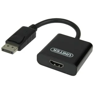 Unitek Adapter DisplayPort - HDMI, Y-5118DA - Adaptery i przejściówki - miniaturka - grafika 1