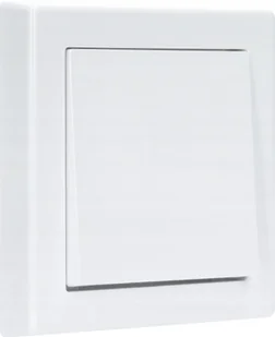 Timex Wyłącznik krzyżowy podświetlany JOWISZ biały - Gniazdka elektryczne - miniaturka - grafika 1