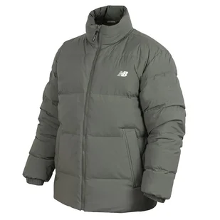 Kurtka New Balance MJ34324DON - zielona - Kurtki męskie - miniaturka - grafika 1