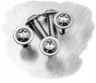 Śruby i nakrętki - M4x25 ŚRUBA KOŁNIERZOWA NIERDZEWNA 7380F TORX (10) - miniaturka - grafika 1