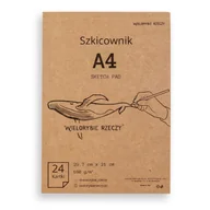 Podobrazia, bloki, papiery - SZKICOWNIK A4 BLOK ARTYSTYCZNY SZKICOWY PROFESJONALNY PAPIER 24SZT RYSOWNIK - miniaturka - grafika 1