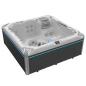 Baseny ogrodowe - Wellis Kilimanjaro PeakLife Premium jakuzzi Sterling silver - miniaturka - grafika 1