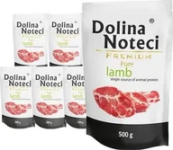 Mokra karma dla psów - Dolina Noteci Dolina Noteci Premium Pure Jagnięcina 10x500g - miniaturka - grafika 1