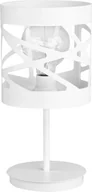 Lampy stojące - Sigma Lampka stołowa  MODUŁ FREZ biała do sypialni (50078) - miniaturka - grafika 1