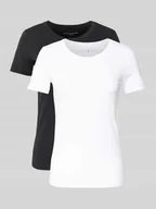 Bielizna nocna - Podkoszulek o kroju slim fit w zestawie 2 szt. - miniaturka - grafika 1