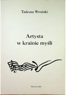 Artysta w krainie myśli - Książki o kulturze i sztuce - miniaturka - grafika 1