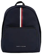 Plecaki - Tommy Hilfiger Męski plecak TH Skyline w paski, niebieski (Space Blue), OS, niebieski (Kosmiczny Błękit), rozmiar uniwersalny - miniaturka - grafika 1