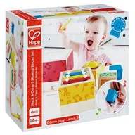 Instrumenty muzyczne dla dzieci - HaPe MUZYCZNE PUDEŁKA zestaw instrumentów HP 0336 - miniaturka - grafika 1