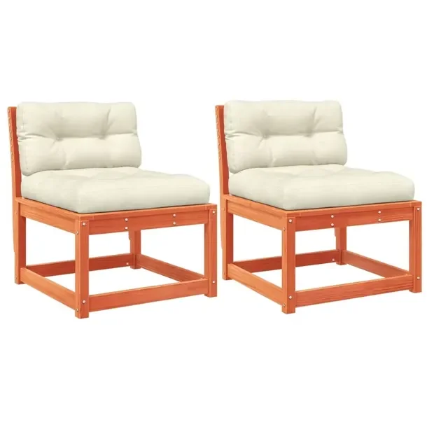 2x Sofa Ogrodowa Fotel Krzesło Siedzisko Drewniane Do Restauracji Ogrodu