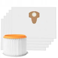 Worki do odkurzaczy - Filtr Zmywalny 5X worki do odkurzacza Macallister 1400 1250 W 1400W 1250W - miniaturka - grafika 1