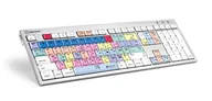 Klawiatury - Logickeyboard LKB-PPROCC-CWMU-FR klawiatura Biuro USB AZERTY Francuski Biały LKB-PPROCC-CWMU-FR - miniaturka - grafika 1