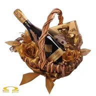 Zestawy upominkowe - Kosz Delikatesowy Moje Złotko - miniaturka - grafika 1