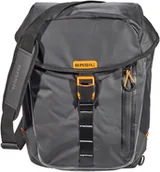 Sakwy rowerowe - Basil Miles Tarpaulin Bicycle Daypack 17l, black/orange 2021 Sakwy 18087 - miniaturka - grafika 1