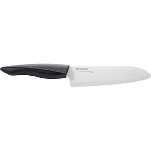 Kyocera Nóż Santoku 16 cm Shin White FZ-160WH-BK - Noże kuchenne - miniaturka - grafika 1