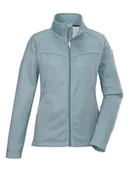 Kurtki damskie - Killtec Kurtka polarowa "KOS 90" w kolorze błękitnym - miniaturka - grafika 1