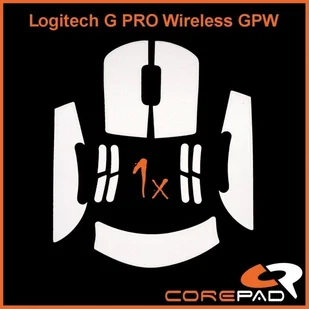 Grip Corepad Logitech G Pro Wireless White - Podkładki pod mysz - miniaturka - grafika 1