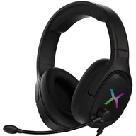 Słuchawki - KRUX Popz RGB (KRX0091) czarne - miniaturka - grafika 1